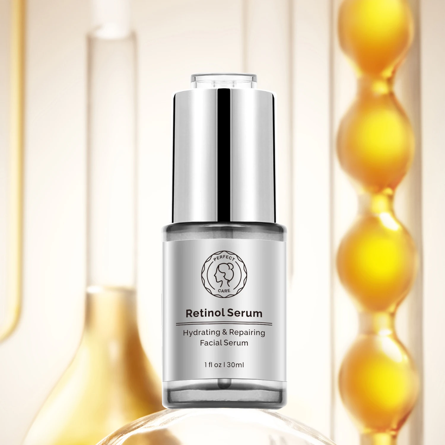 Perfectcare OEM ODM Deep Wrinkle Facial Filler  Retinol Serum Anti Aging Formula Reduces Wrinkles Fine Lines For Face
