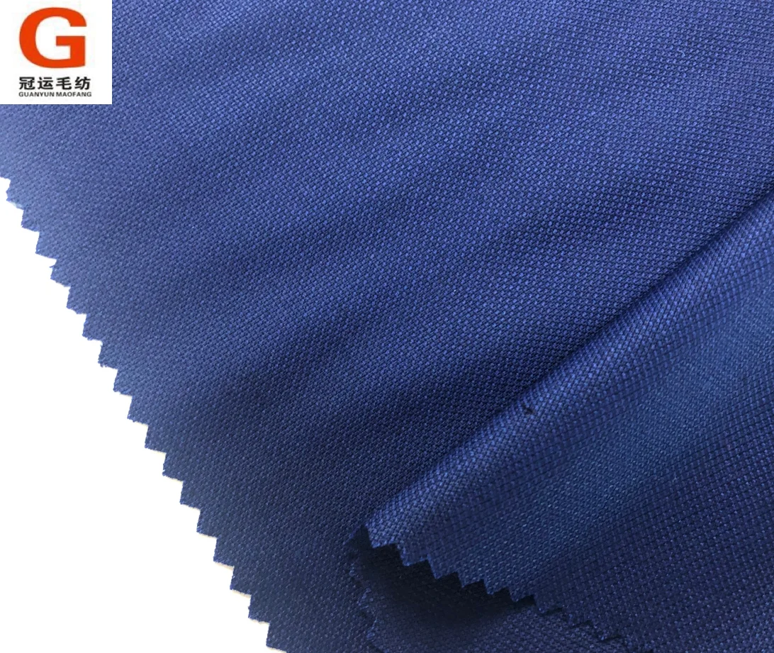 In stock checked worsted 100W 70W 50W 30W super fine italian wool suit fabric