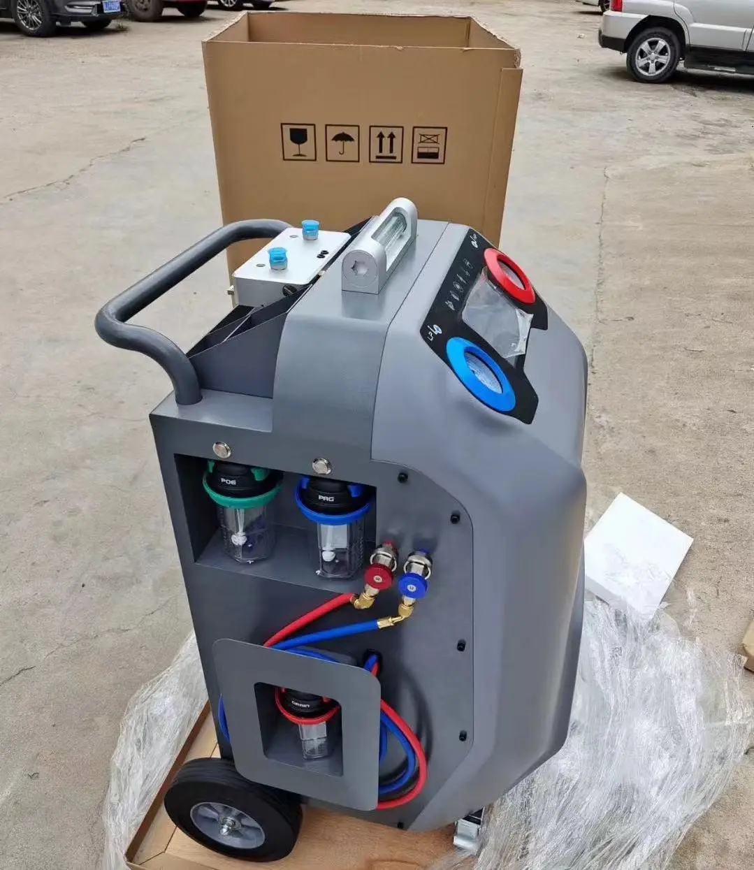 R134a Automatic Air Conditioner System Refrigerant Recovery Machine