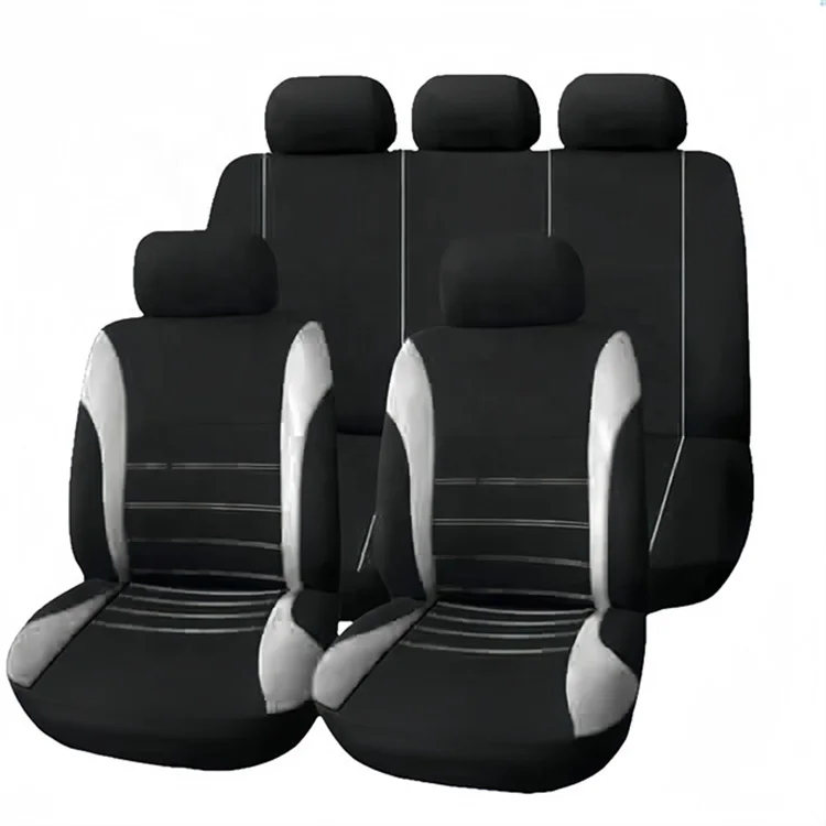 9 Pcs Full Set Luxury Design Auto Seats High Quality Universal Car Seat Cover  Custom Size  Luxury Logo 9pcs Set