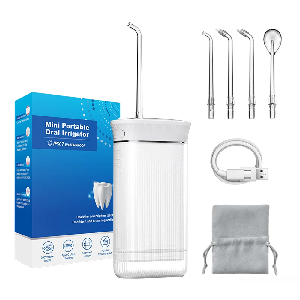NEW Wholesale Cheap Oral Irrigator IPX7 Waterproof Electric Teeth Cleaning Device Home Travel Dental Floss Water Flosser OEM/ODM