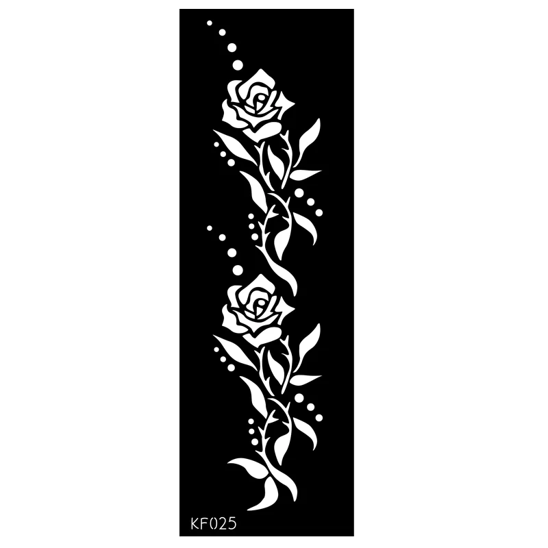 Новый дизайн, наклейка, временная татуировка, трафарет Хны