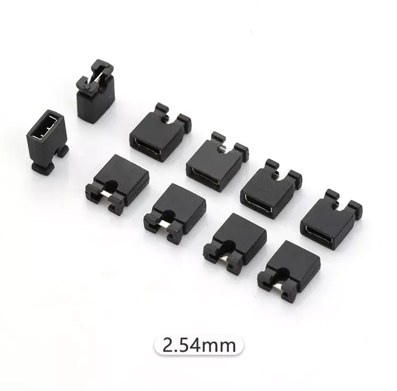 2.54 mm 2/3/4/5 Pins Jumper-Cap PCB Header Shunts Jumper-Cap 2.54mm Pitch