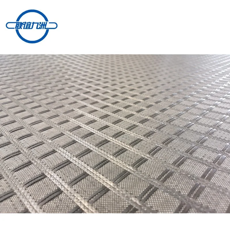 High Quality Fiberglass Geogrid Paving Composite reinforcement Geogrid