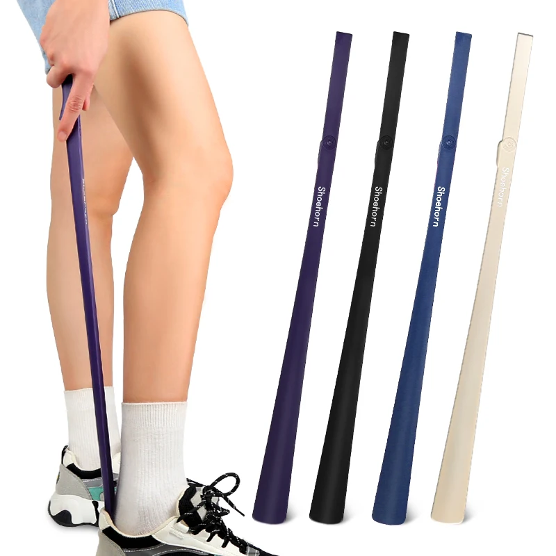 Shoe horn Household Extra-long Special for the elderly and pregnant women magnetic suction lazy person wear shoes tool