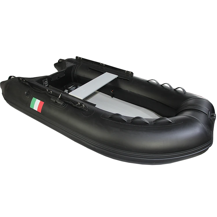New Inflatable Speed Sport Boat Fishing Boat Family Use Durable PVC Plastic Material 1.2mm Thickness