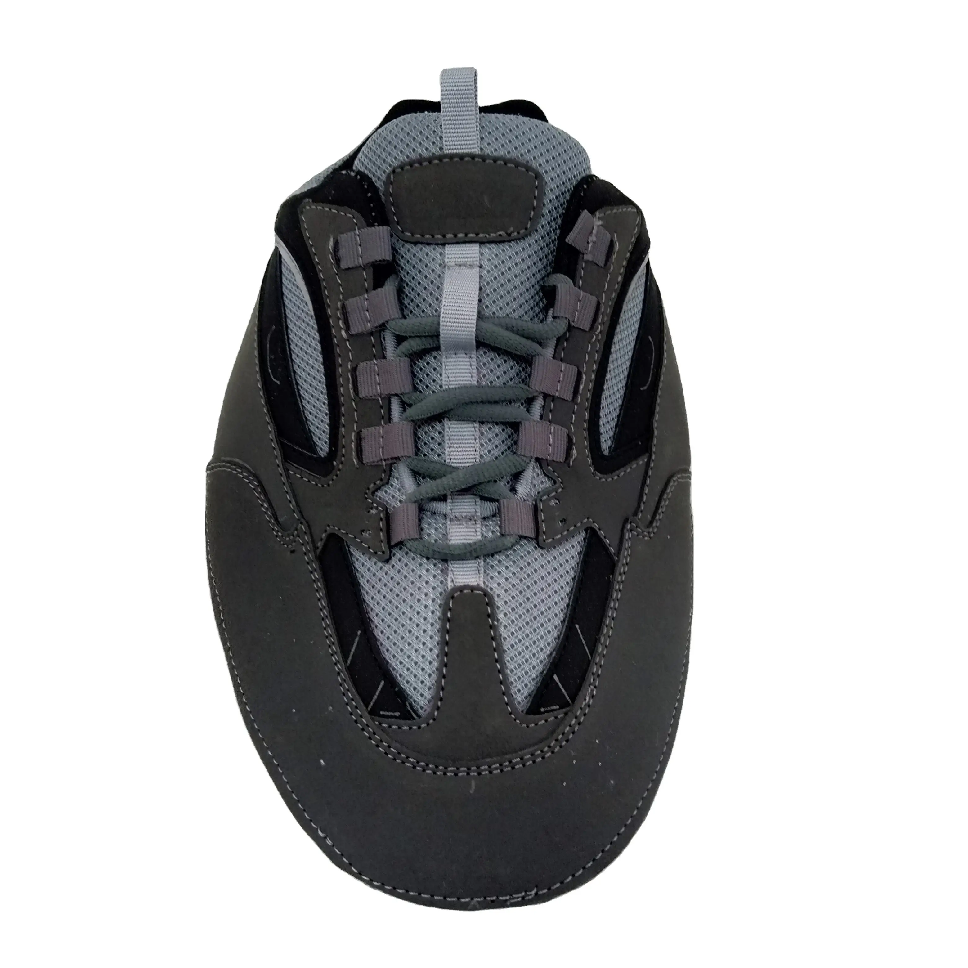 hot selling pu gray green breathable weaving machinary shoes shoe upper