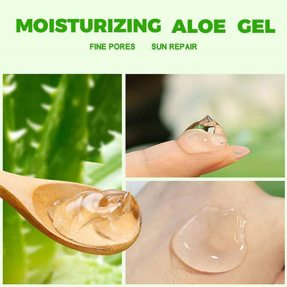 Private Label Sunscreen Soothing Face And Body Moisturizer Aloe Vera Gel Bulk Manufacturer