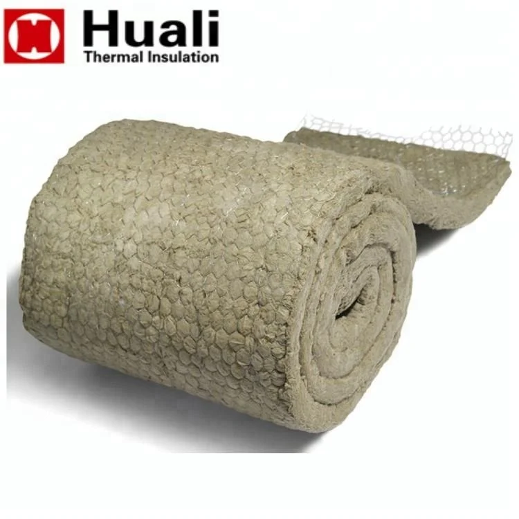 Огнеупорное Одеяло Из Минеральной Ваты высокой плотности проволочная сетка зеленая изоляция водонепроницаемая