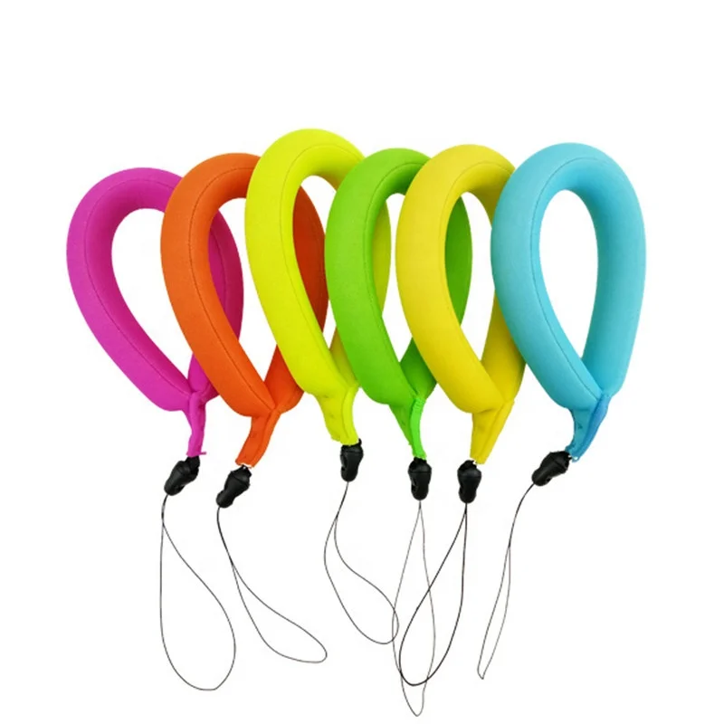 Customized Logo Diving Floating Wristband Foam Camera Armband Hand Wrist Strap Band for Action Camera & Smartphone Pouch Pouch