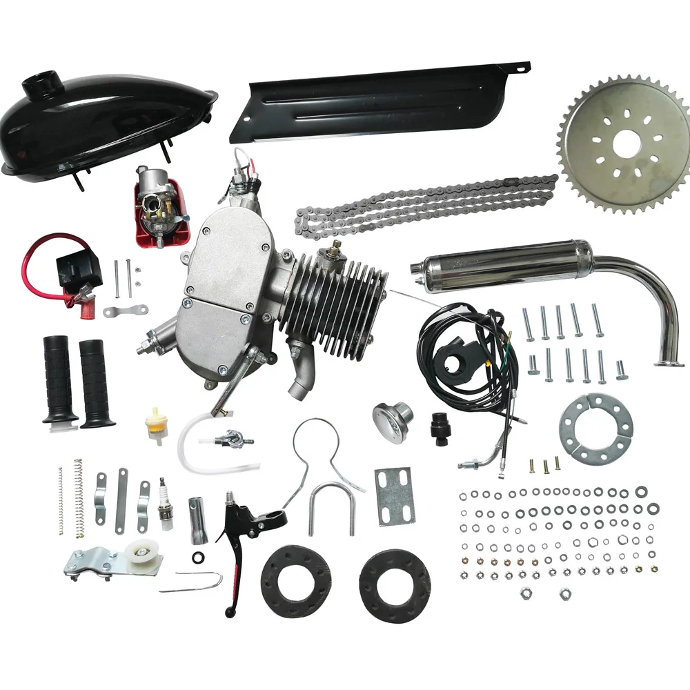 Gasoline scooter 48cc 50cc f50 60cc 66cc 80cc petrol 2 stroke bike motor gas bicycle engine kit