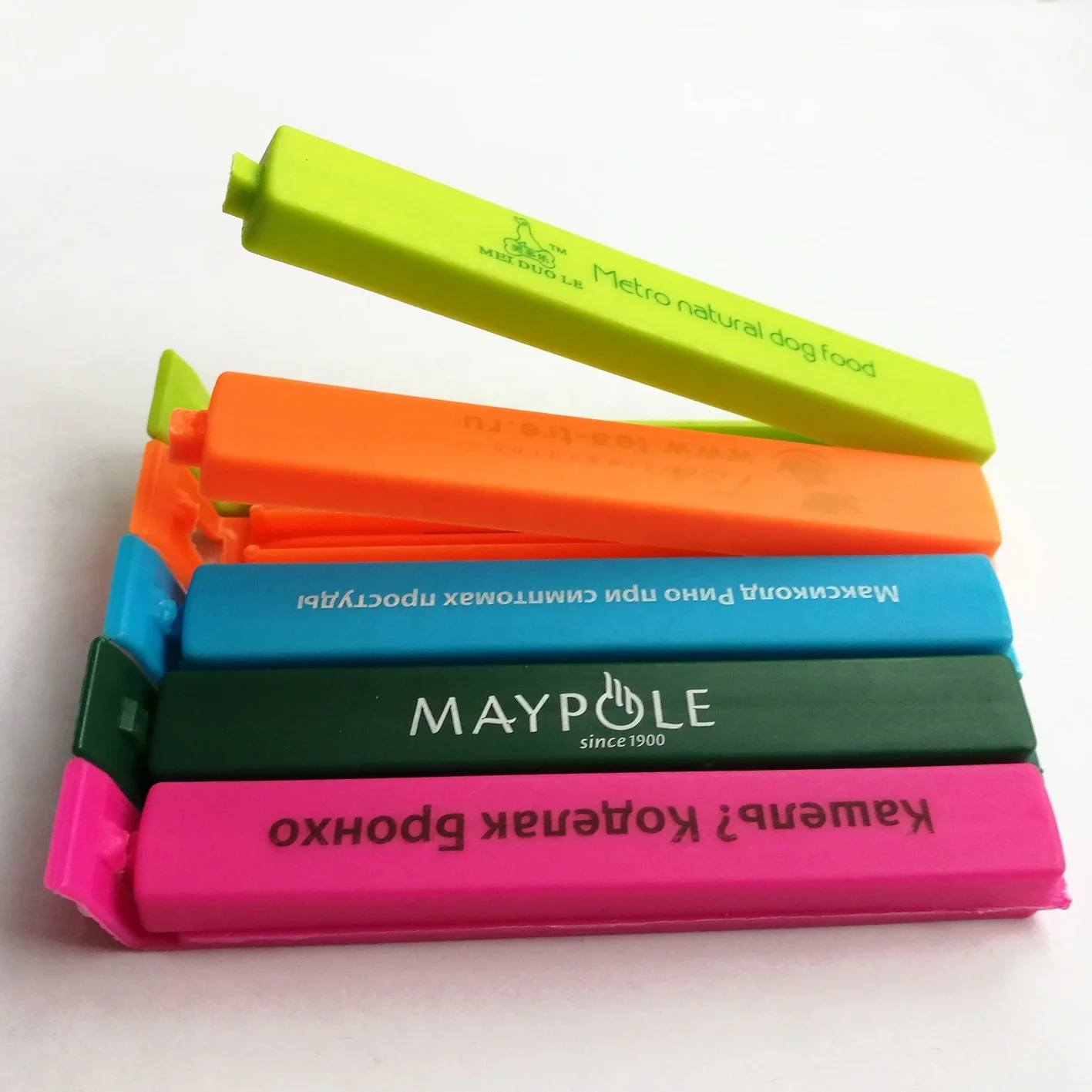 Small gifts plastic tea snacks moisture-proof sealing clip food bag sealing clip