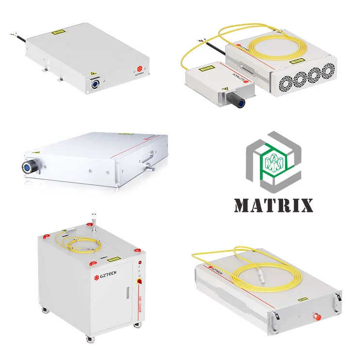 Mopa Fiber Laser source 20W 30W 50W 100w 120w high powered fiber laser source for laser marking machine