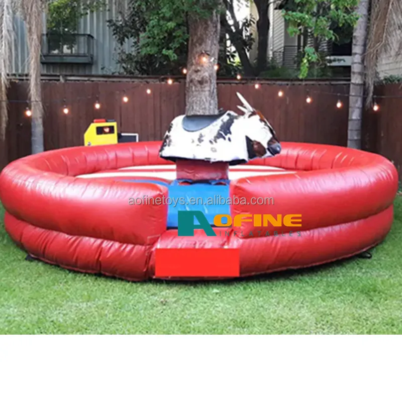 inflatable bull riding machine mechanical bull riding toy bull ride machine for adults