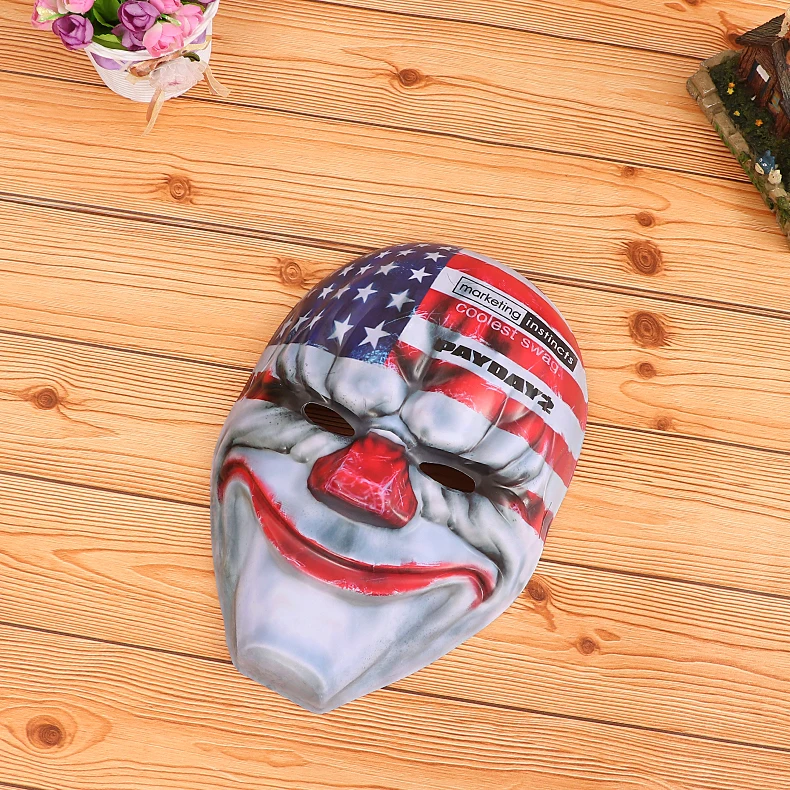 
OEM cheap custom fashion Masquerade Party Cartoon Funny pvc plastic Face Masks movie character pvc plastic mask 
