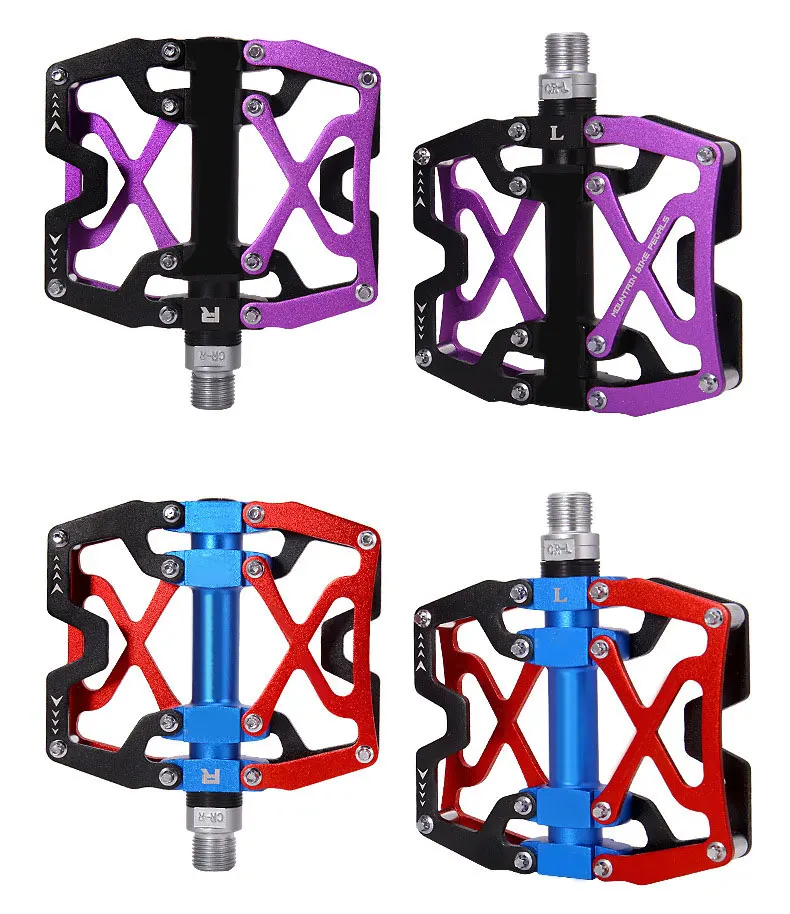 2024 new NT Ultralight 3 Bearing Mountain Bike Pedals BMX Bicicleta Accessories-Durable Steel Grips Nylon Plastic Originating