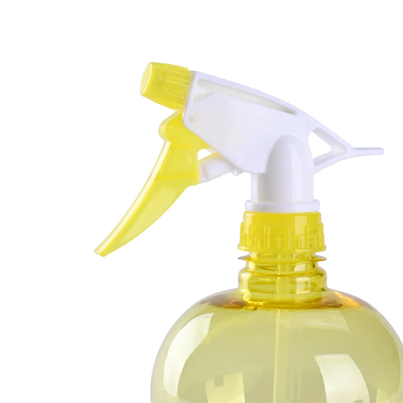 Factory custom 450ml household plastic hand pressure trigger water mist sprayer bottle