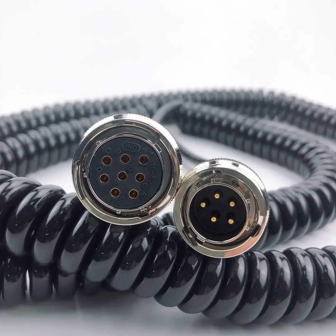 auger sensor cable S1800/S1900  1m-3m  5 pin-8hole for asphalt paver Volvo 2028733