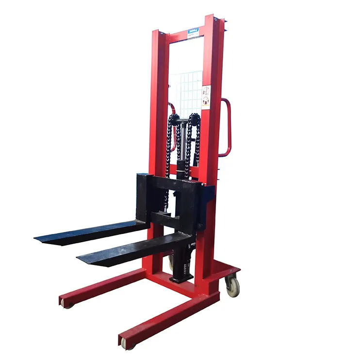 
hand lift forklift manual stacker 3000kg 1500kg hydraulic hand stacker  (62295943486)