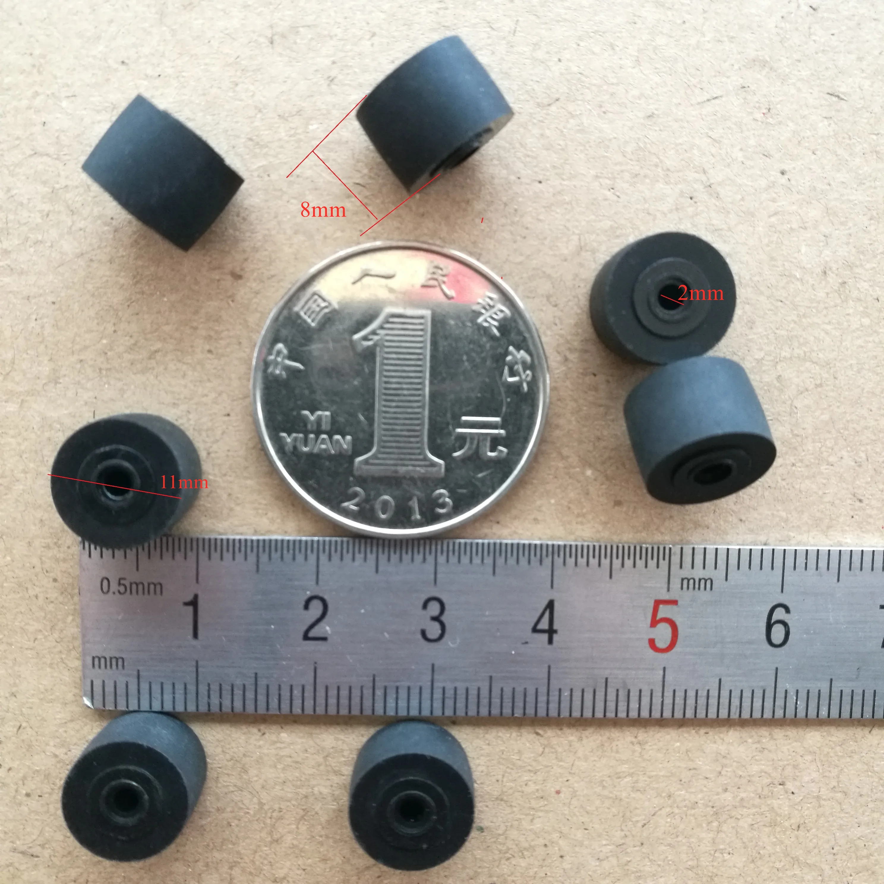 11*8*2 мм защелкивающиеся ролики для кассеты