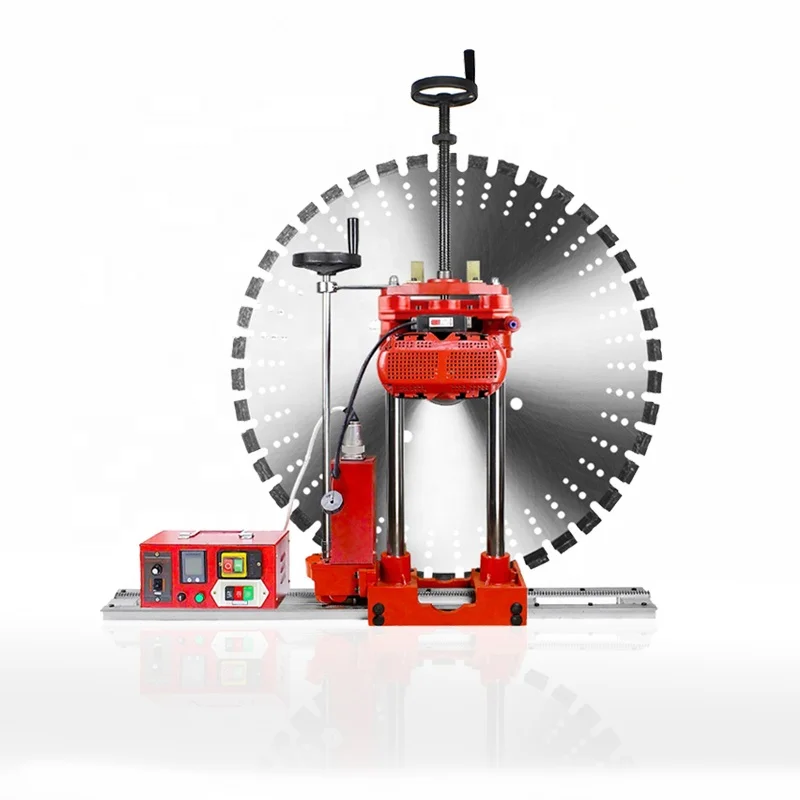 8500W powerful electric automatic 30 40 50CM cutting depth hydraul concrete vertical panel wall saw cutter machine