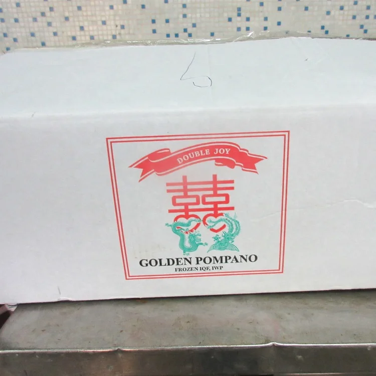 Акция, высокое качество, замороженные рыбные морепродукты IQF, Золотой помпано, помлад, для ресторана