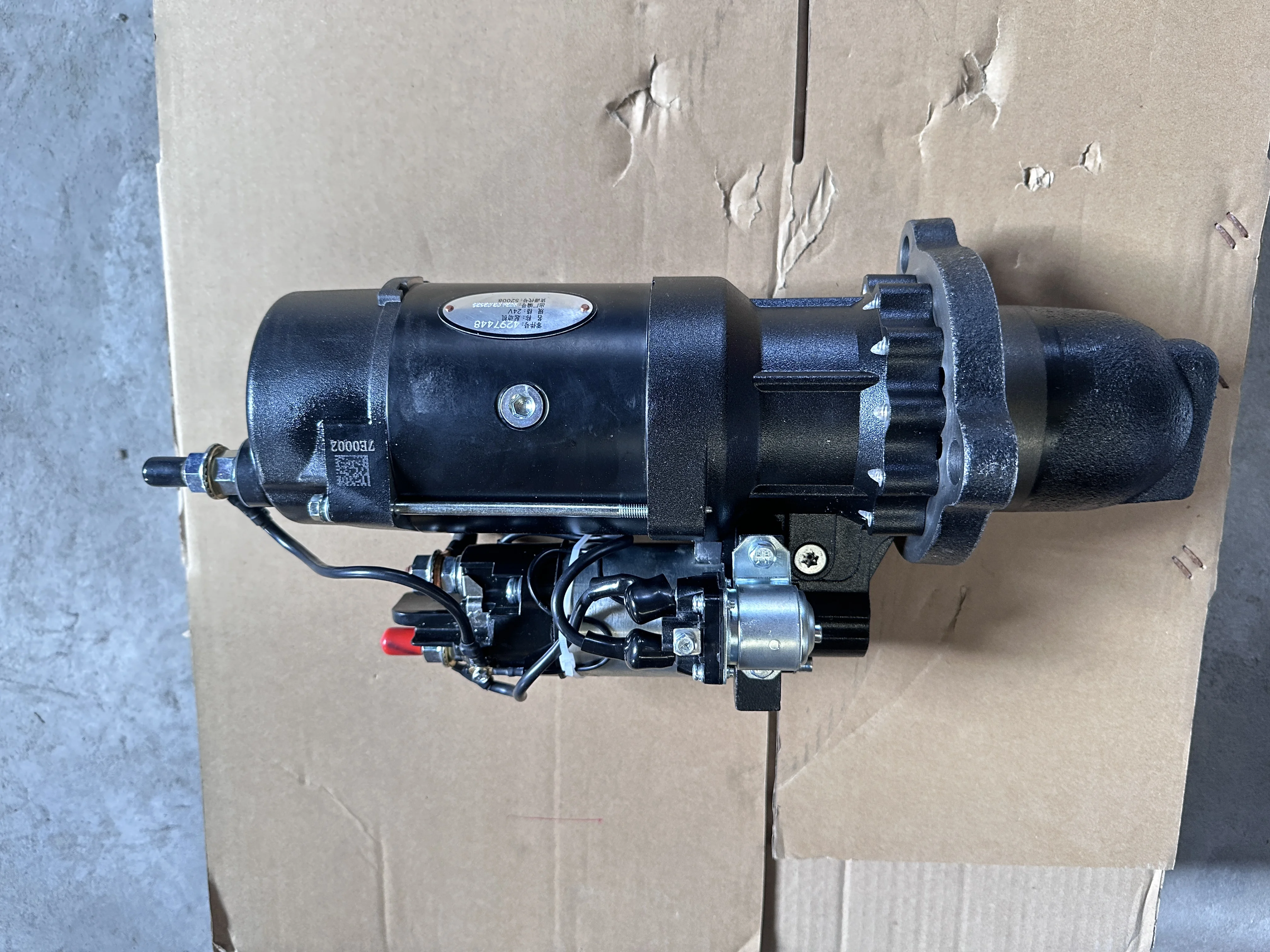 MOTOR,STARTING 4297448 suitable for cummins K19 engine