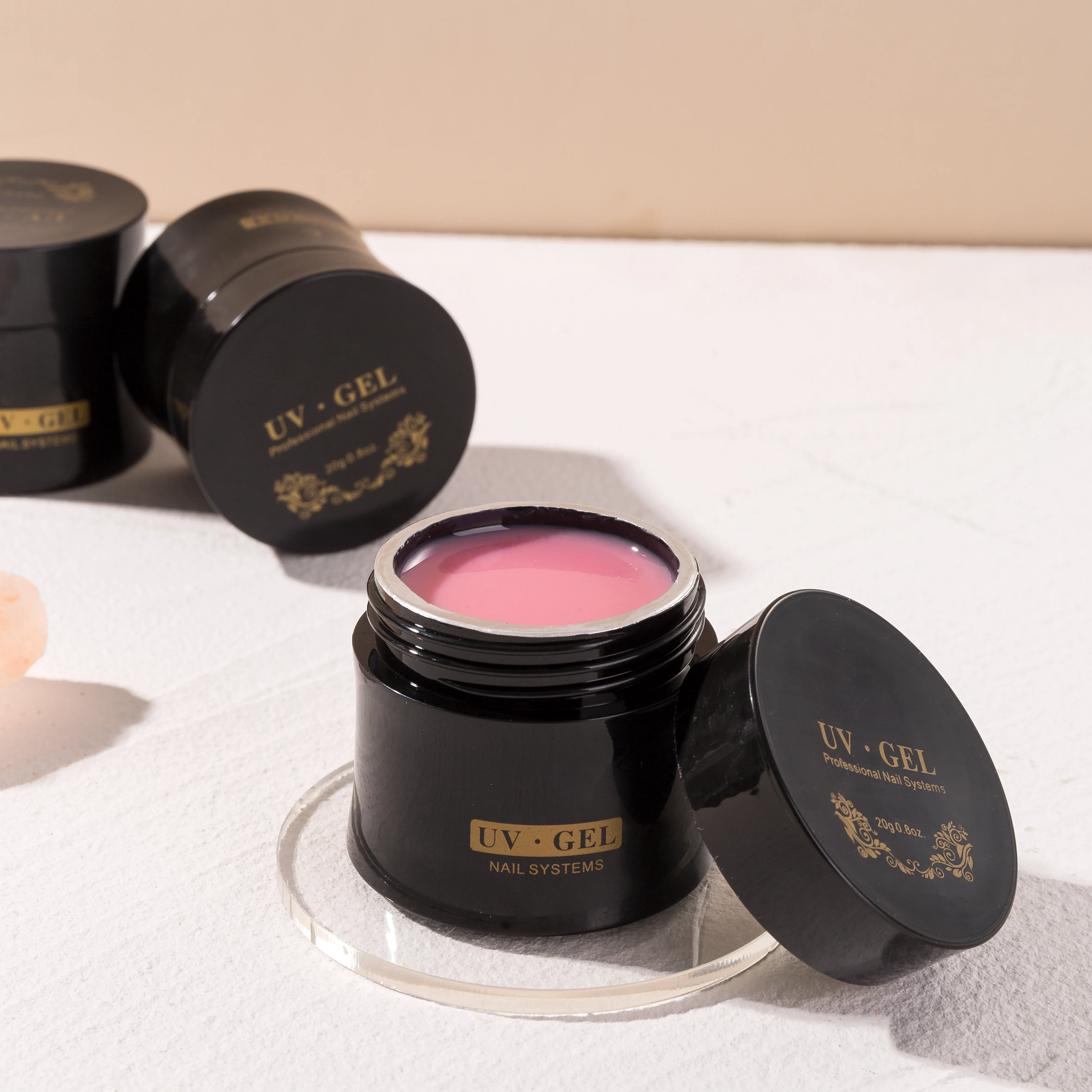 Caixuan Wholesale Nail Gel Polishes Creamy Build Gel Nail Art Gel