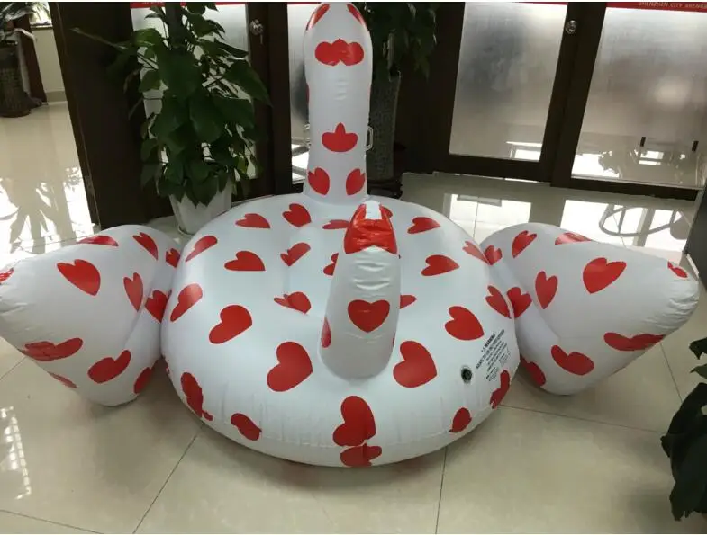 Customized floating pool toy inflatable swan float