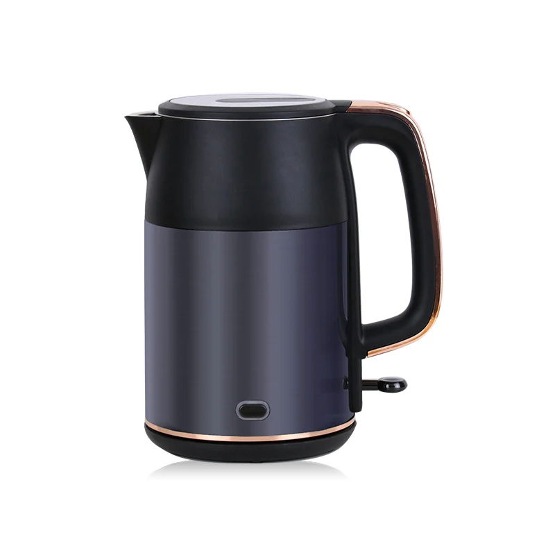 Stainless Steel Kettle Double Wall Water Boiler Electric Thermos Kettles