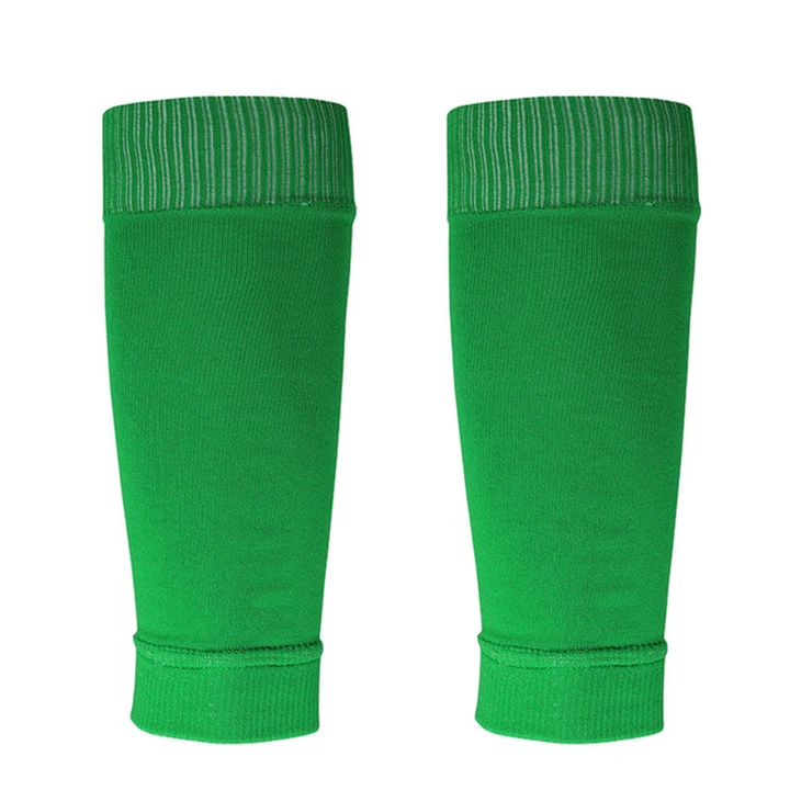 Wholesale football calf socks compression training protection calf leggings sports football shin pads