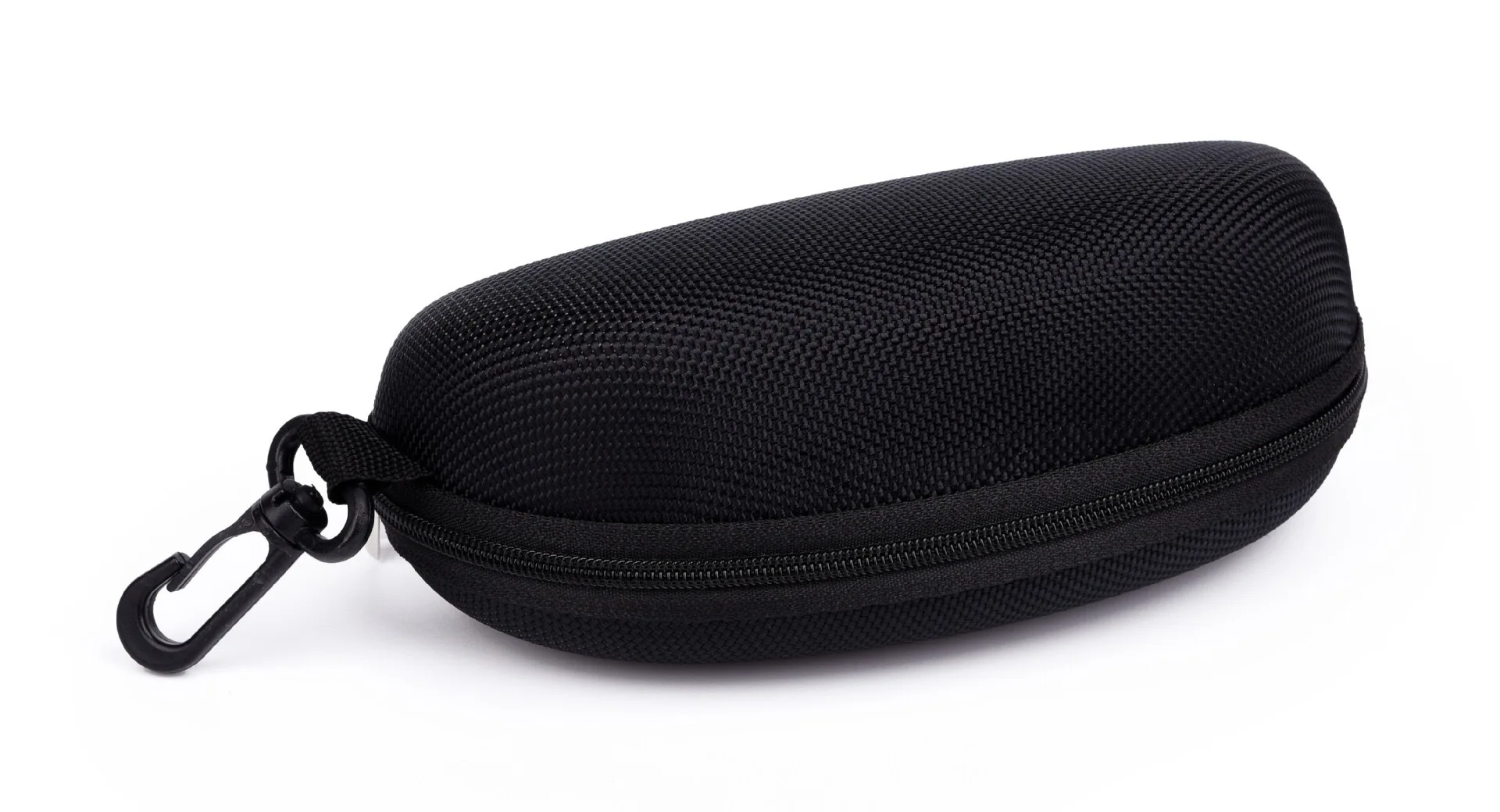 Fashion Portable Eva Hard Shell Shockproof Sport Sunglasses Case with Travel Zipper Carabiner Eyeglasses Case