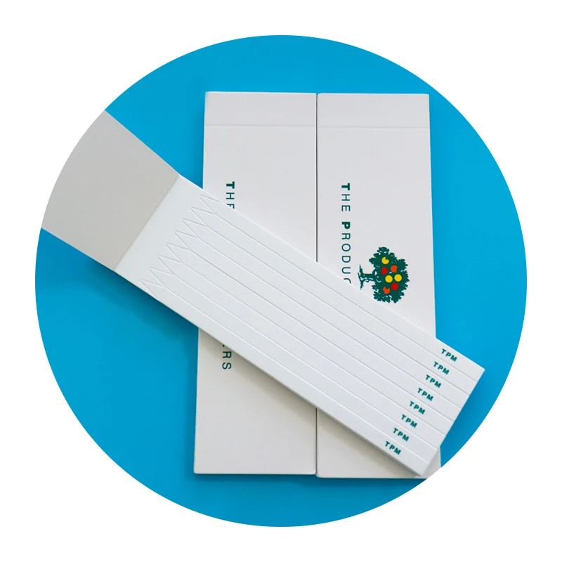 customized fragrance oil perfume test strip booklet perfume test strip paper bookletlaboratory equipment