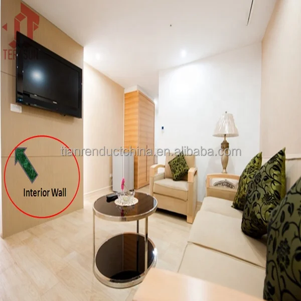 CE standard 12mm White color Non-asbestos Fireproof  mgo panel