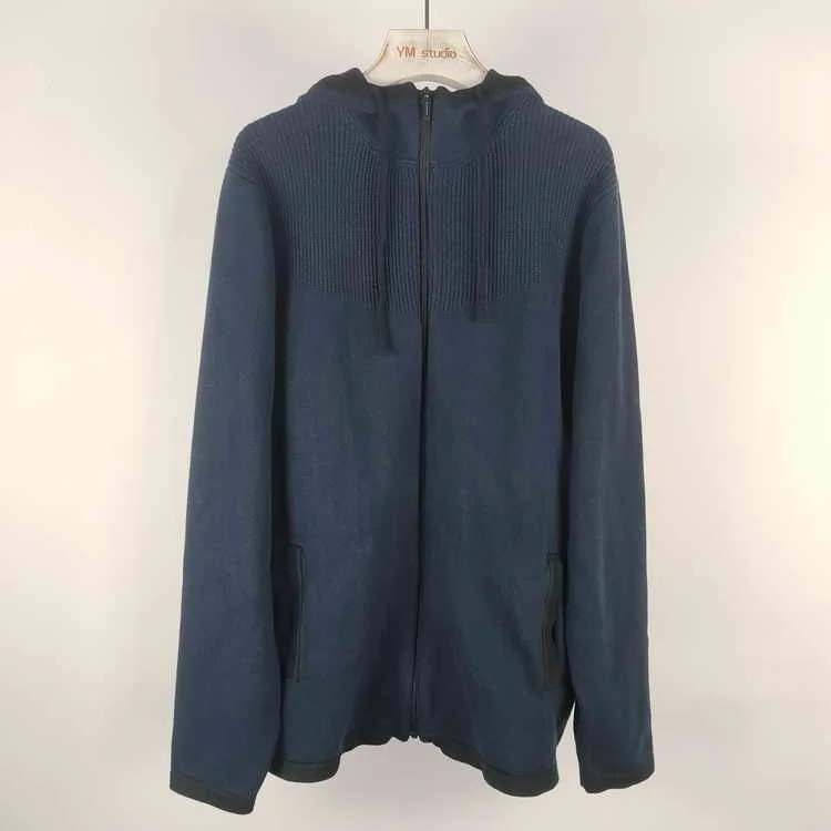 men Long Sleeves sweater dress High Neck sherpa with pockets Loose Loose Solid Color zip up fall And Winter Legging Cardigan