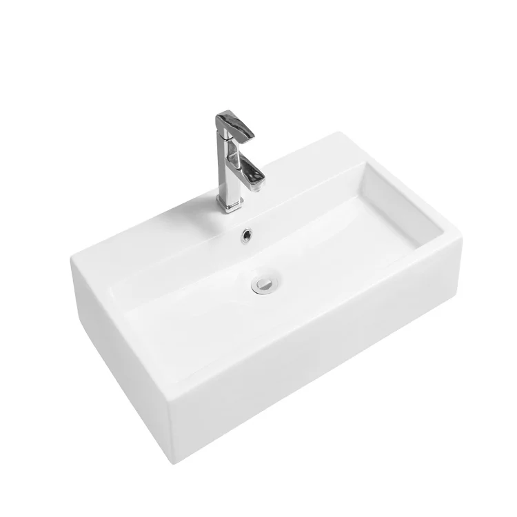 
JM7549-76 760*455*135 Factory prices bathroom accessories wash basin ceramic bathroom sink 