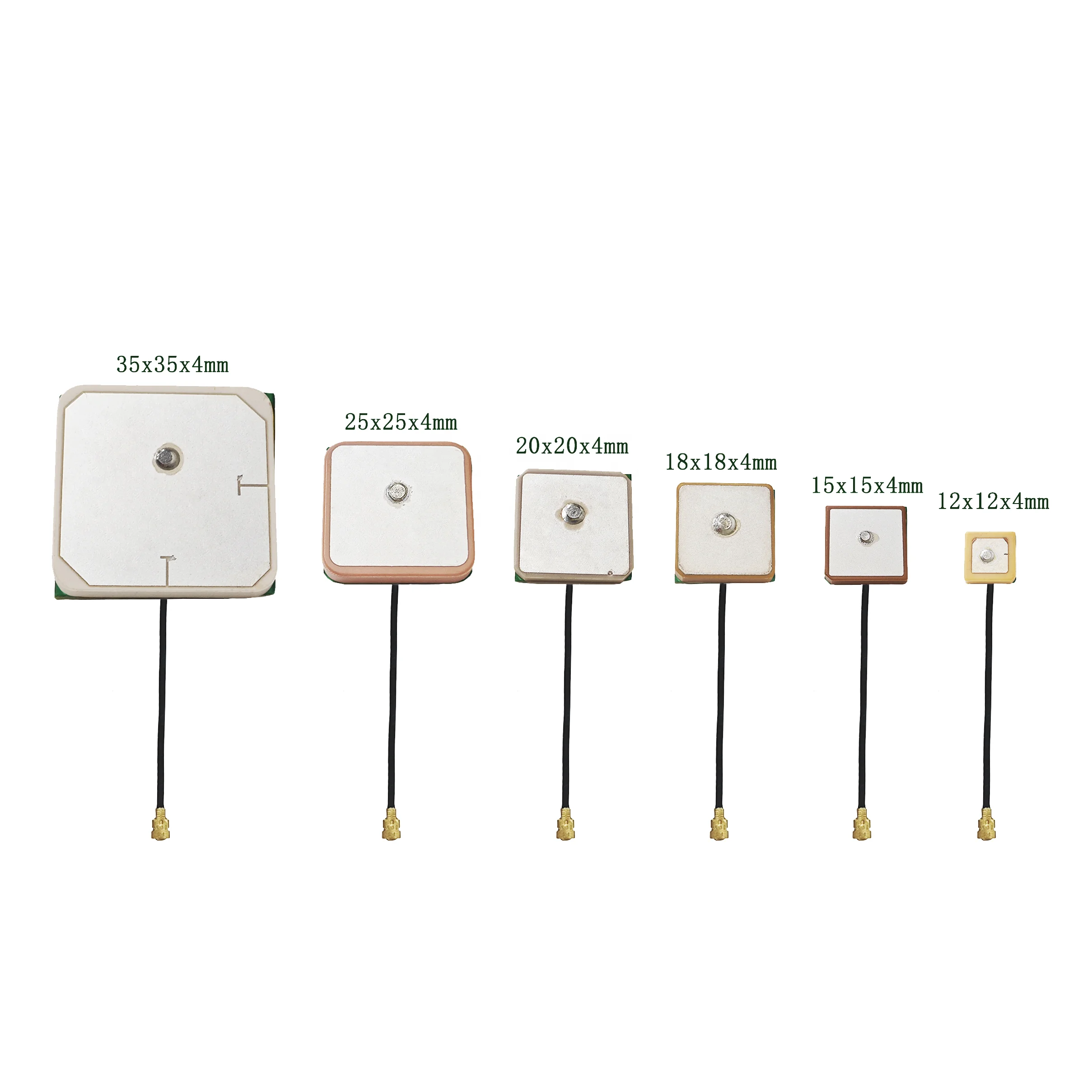 internal antenna gps mini tracker camera gps ceramic antenna 12*12 15*15 18*18 20*20 25*25 patch gnss antenna