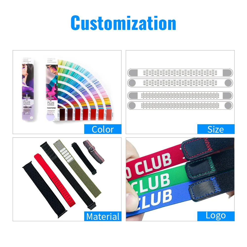 JieHuan super factory custom eco-friendly hook and loop strap with logo chest strap heart rate strap for Heart rate monitor