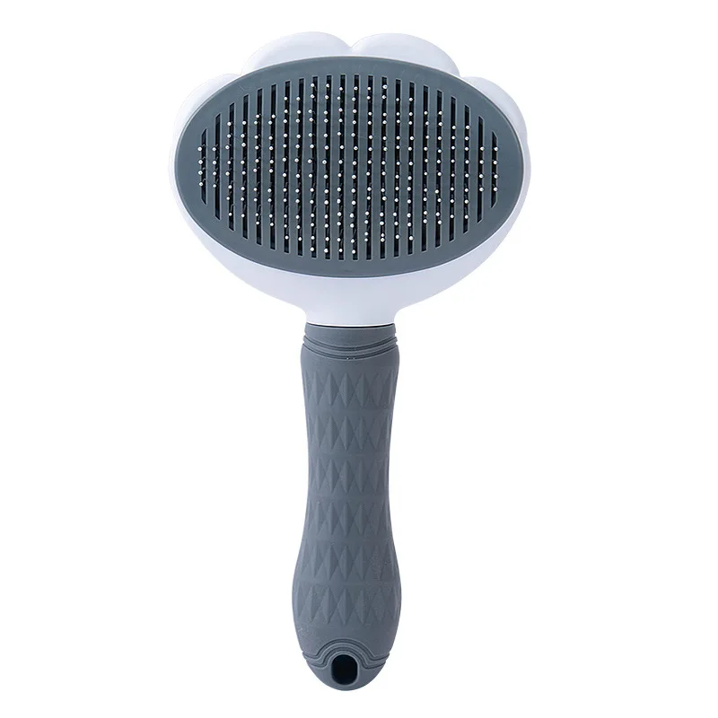 Stainless Steel Hair Removal Comb Massage Hair Removal Cleaning Pet Comb Quick Cleaner Pet Supplies for Dogs and Cats