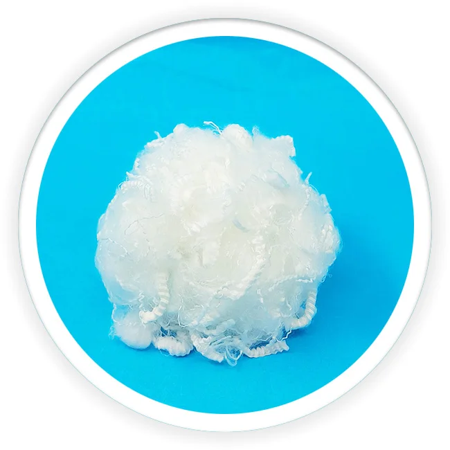 Filling material 1.2D micro fiber recycled polyester staple fiber