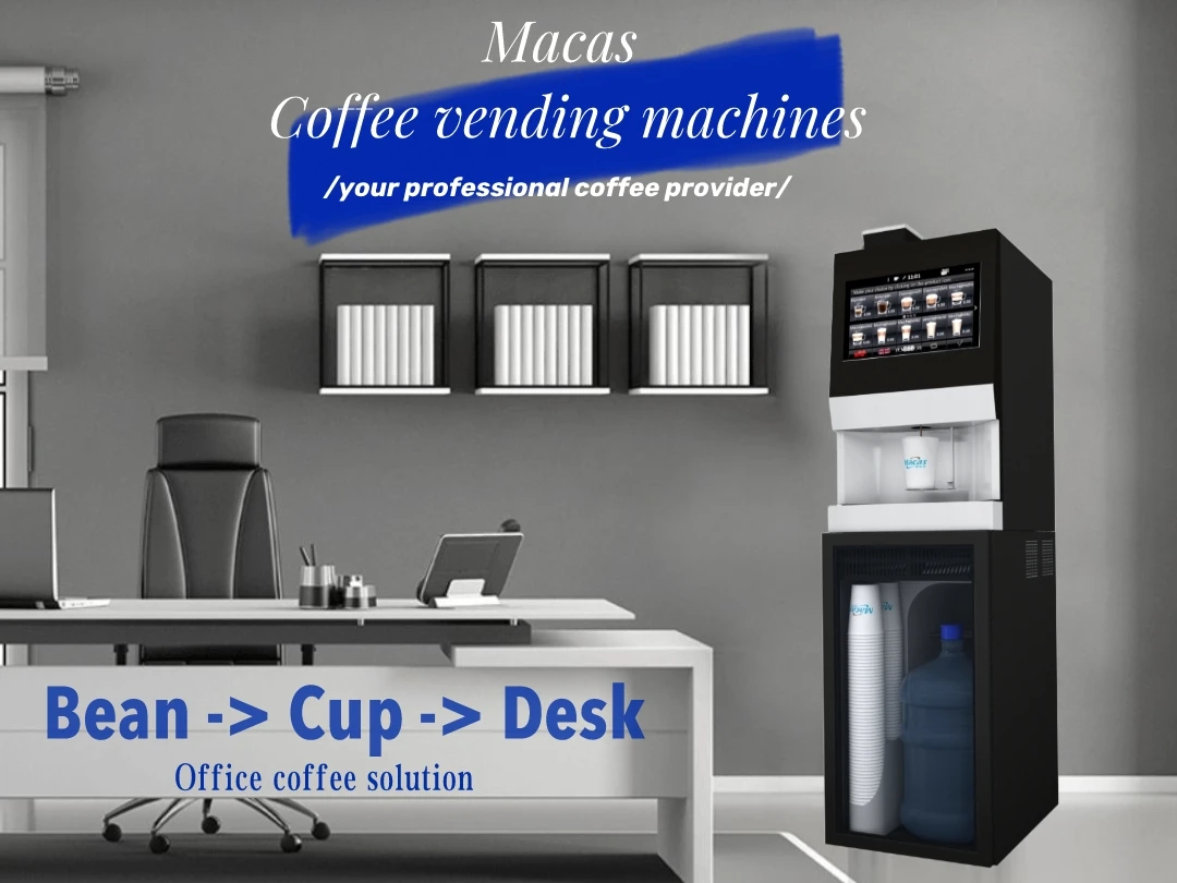 Self service coffee vending machine Commercial table top coffee Machine fully automatic coffee machine with grinder