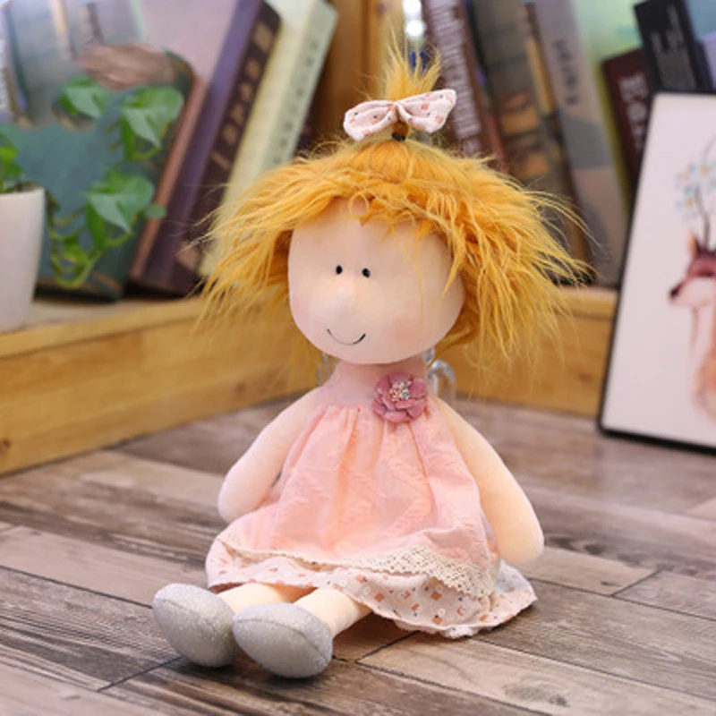 Cute Plush Toy Cloth Dolls for Girls Gift for New Born Baby Boy Dolls 35cm Rag Doll Plush