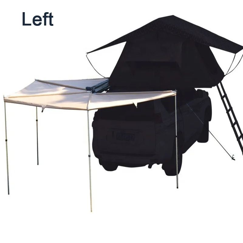 
DANCHEL OUTDOOR Rainproof Sun protection Car Sector Awning 270 degree Awning Side Rooftop Tent 
