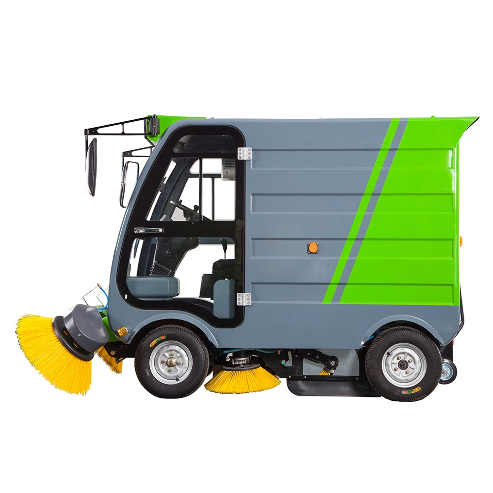 Factory Direct Sale Rotary Brush Automatic Magnetic Motor Street Sweeper