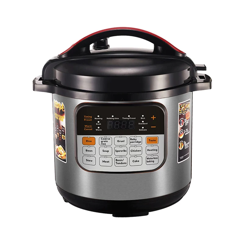 Low Price 4L 5L 6L Aluminum Non-Stick Pan Liner 7 in 1 Multifunctional Electric Pressure Cookers Smart Cookers