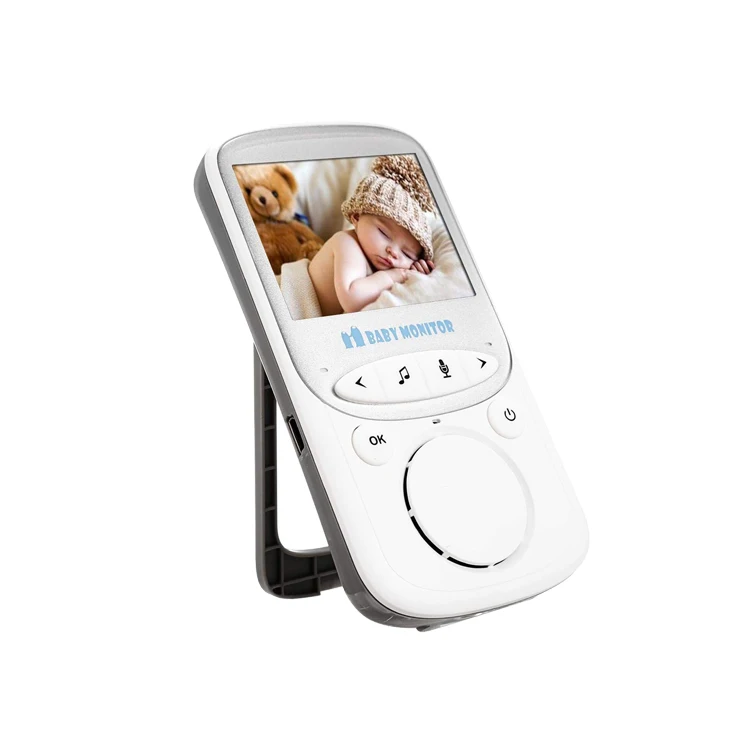 
Temperature Detection HD Large Screen Portable Movement Baby Monitor VB601 
