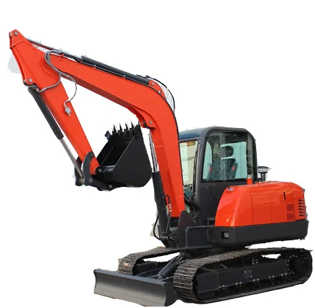 Chinese Excavator 6 Ton High Quality Digger Which Equipped With Mini Excavator Attachments