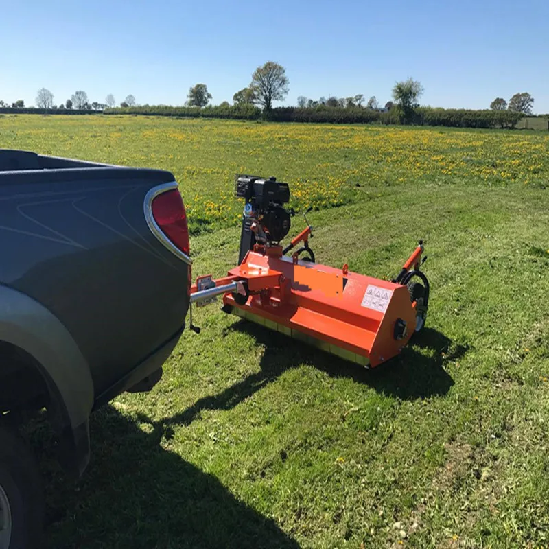 Hot Sales&cheap Price Mobile Trailer 13HP ATV120 Flail Mower For Sale