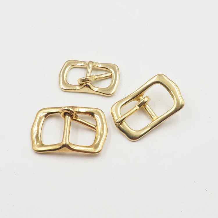 Solid brass  belt buckle accessories adjustment metal  pin buckle