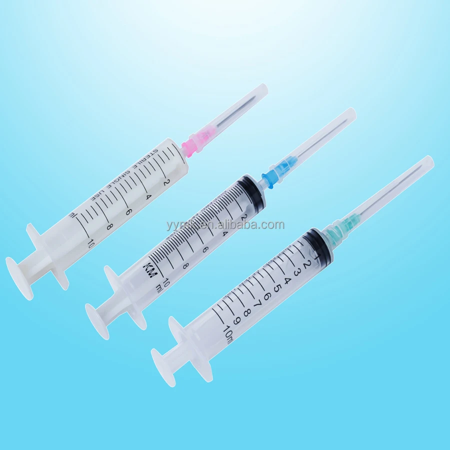 Медицинский одноразовый шприц для инъекций 20 мл